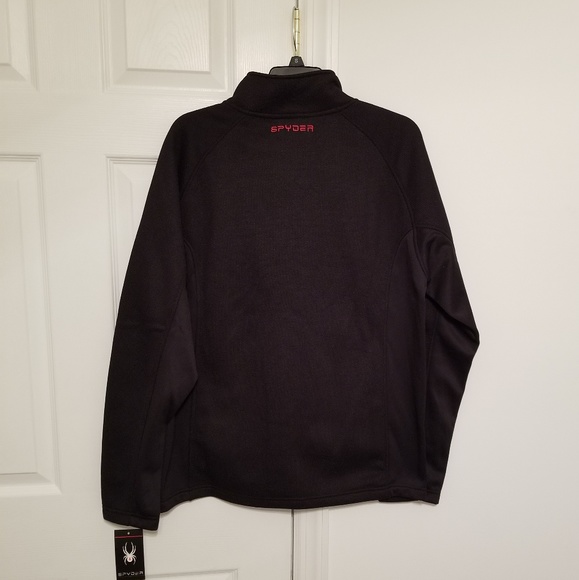 SPYDER 🕷️ Woven Sweater Knit Jacket - Picture 4 of 7